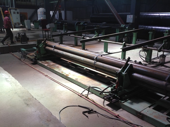 Straight seam / seamless steel tube packer